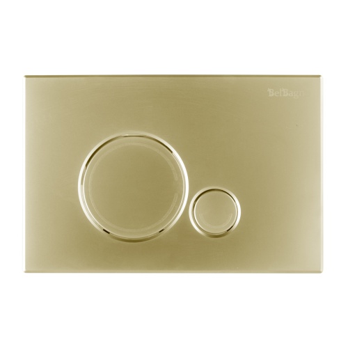 Кнопка смыва BelBagno SFERA, цвет-золото 150х230х65 BB018-SR-ORO BELBAGNO