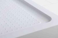 Поддон акриловый, радиальный асиметричный TRAY-BB-RH-100/80-550-15-W-R 1000х800х150 BelBagno
