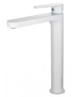 Смеситель для раковины высокий WONZON & WOGHAND, Белый матовый (WW-H1034-MW)