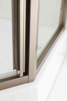 Душевой уголок, пятиугольный ECO-O-P-1-90-C-Br 900x900x1950 CEZARES