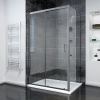 Душевой угол раздвижной прямоугольный RV055GM-12090-01-C8 1200х900х1950 Цвет профиля Оружейная сталь Стекло Прозрачное Veconi