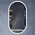 Зеркало овальное VLM-3AU100-2 600х1000Vincea