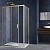 Душевая уголок прямоугольный VSR-3AL9012CLG 1200х900x1900 профиль брашированное золото стекло прозрачное VINCEA